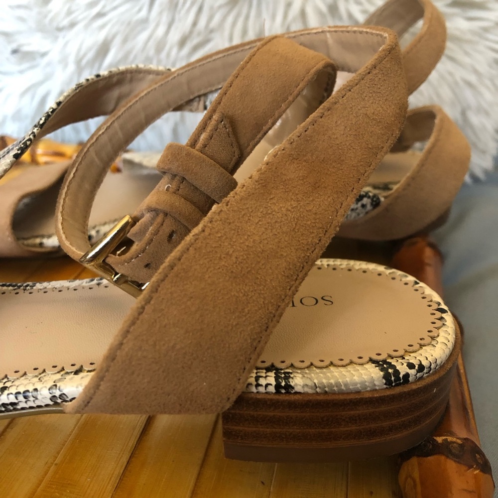 Sole Society Sandals snake print - Picture 7 of 8